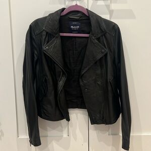 Madewell Leather Jacket, black hardware